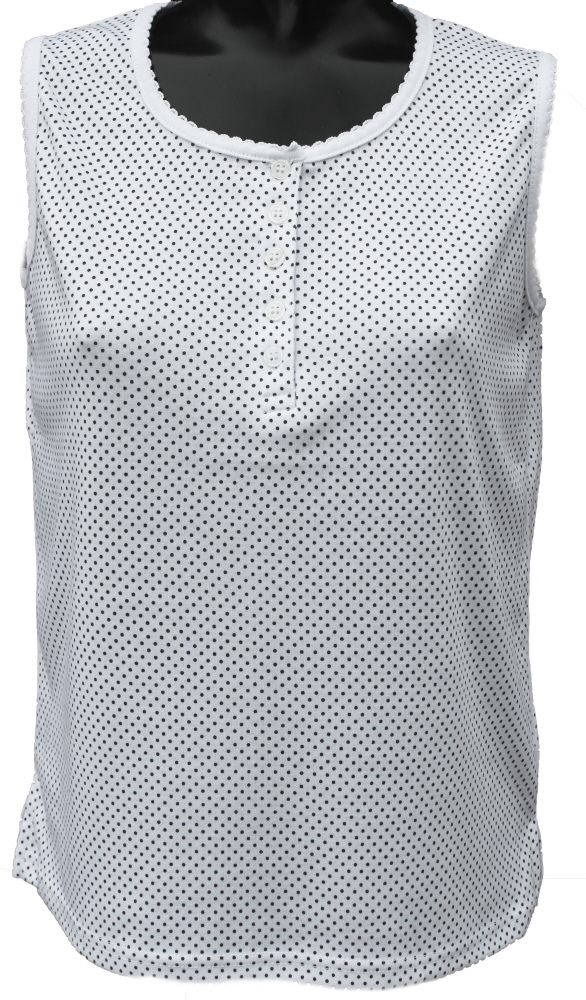 White. Vest tops for older Ladies. tops 