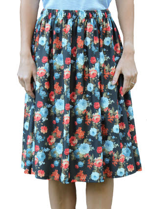 elasticated waist skirts elderly